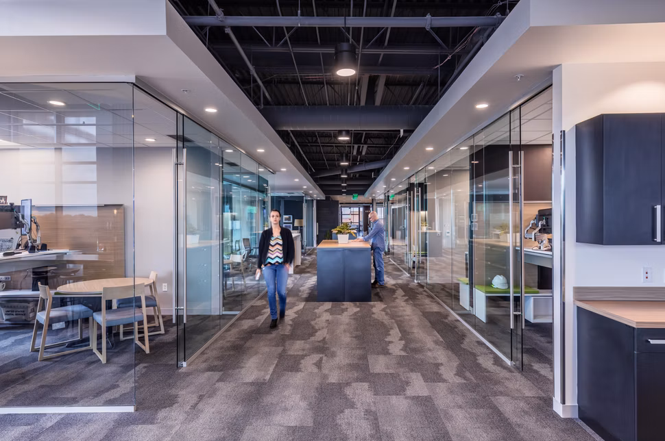 Crawford Hoying Hallway