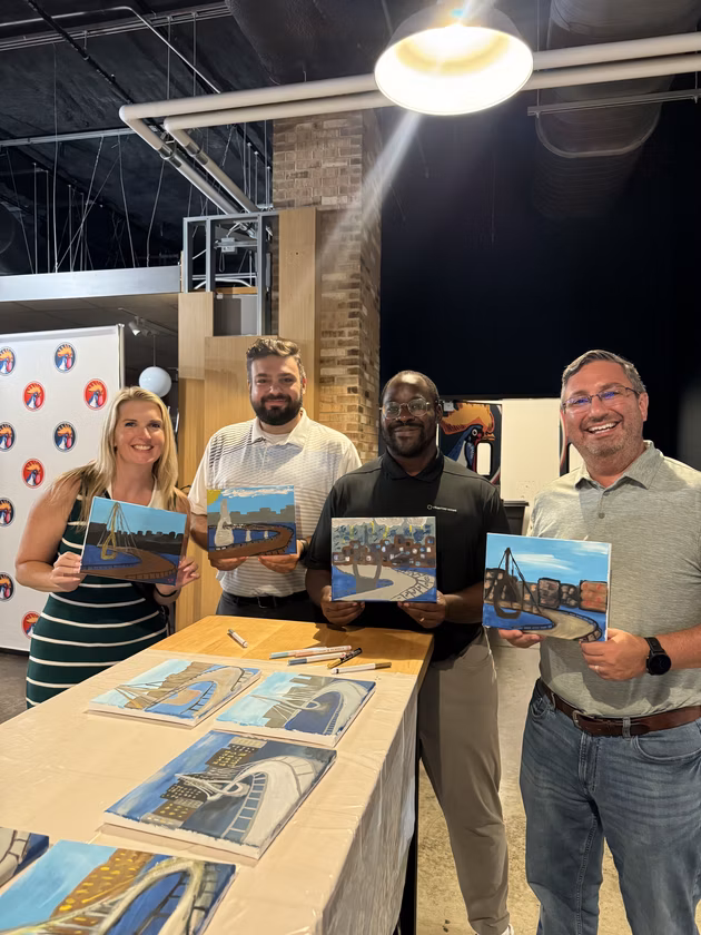 Pelotonia Paint and Sip