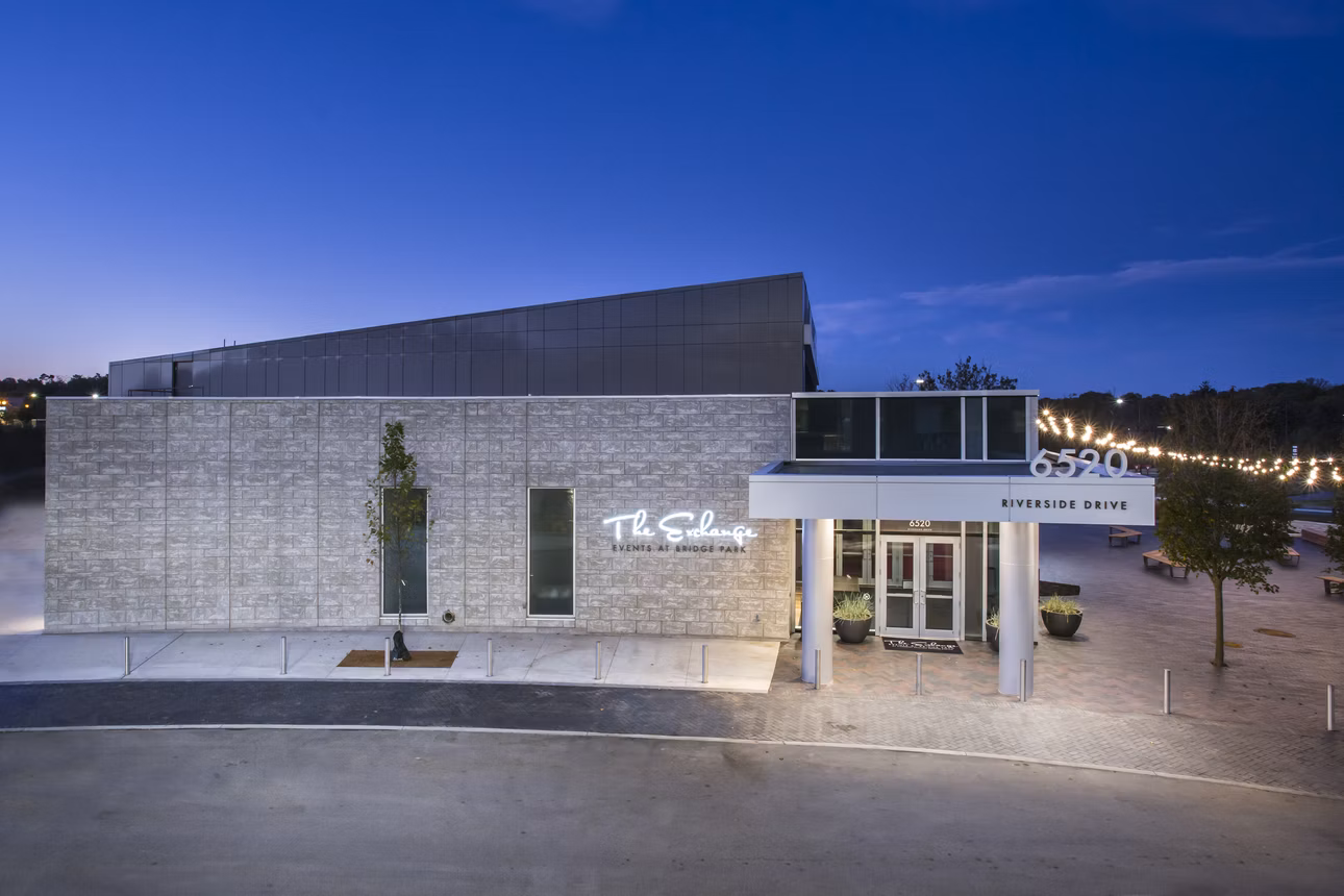 The Exchange Events Center Exterior