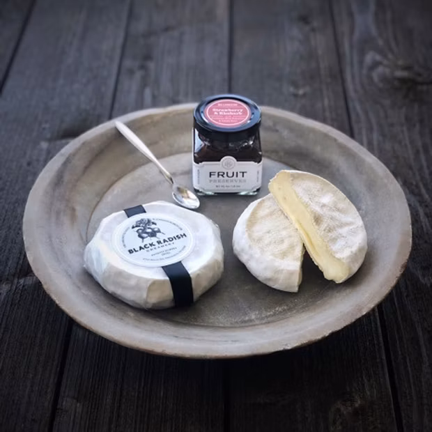 Black Radish Creamery cheeses and jam